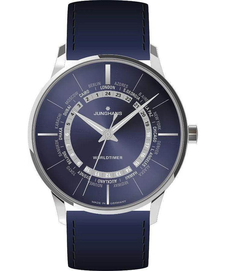Zegarek męski Junghans Meister Worldtimer