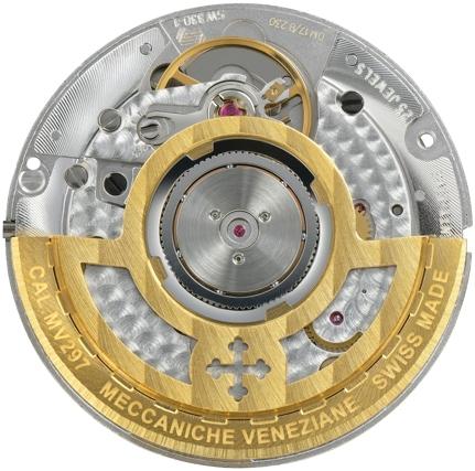 Zegarek męski Meccaniche Veneziane Nereide GMT mechanizm