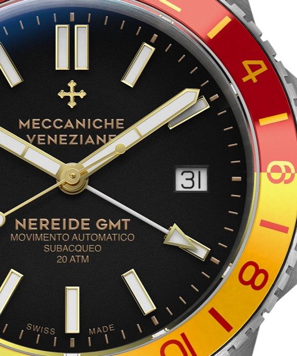 Zegarek męski Meccaniche Veneziane Nereide GMT San Marco Jubilee Automatic