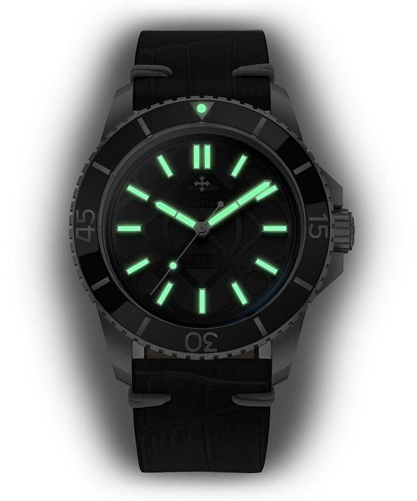 Zegarek męski Meccaniche Veneziane Nereide Quadrilobato Limited Edition zbliżenie