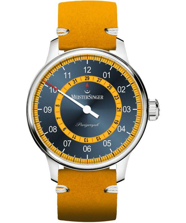 Zegarek męski MeisterSinger Perigraph Mellow Yellow Limited Edition