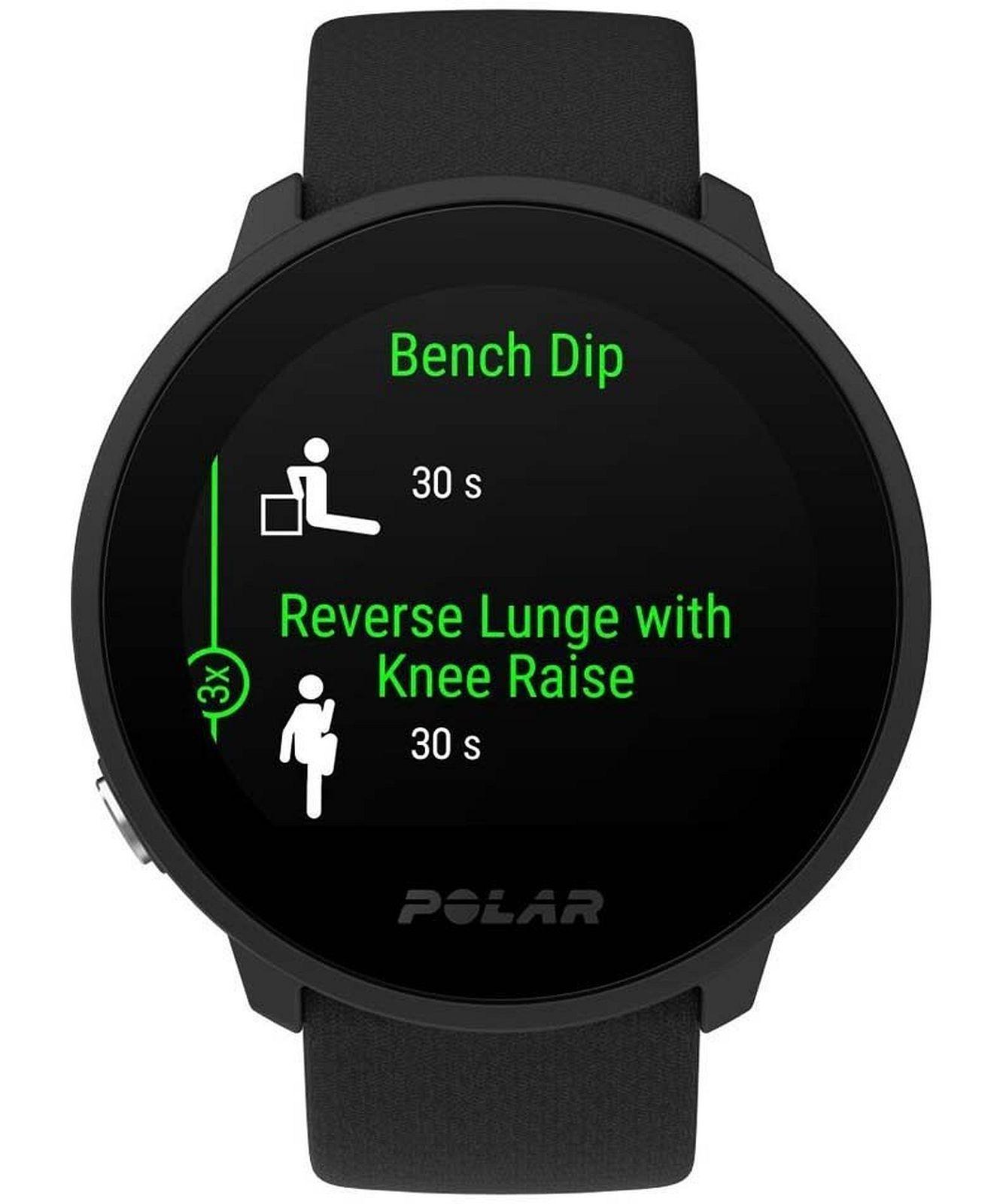 Zegarek Polar Unite czarny