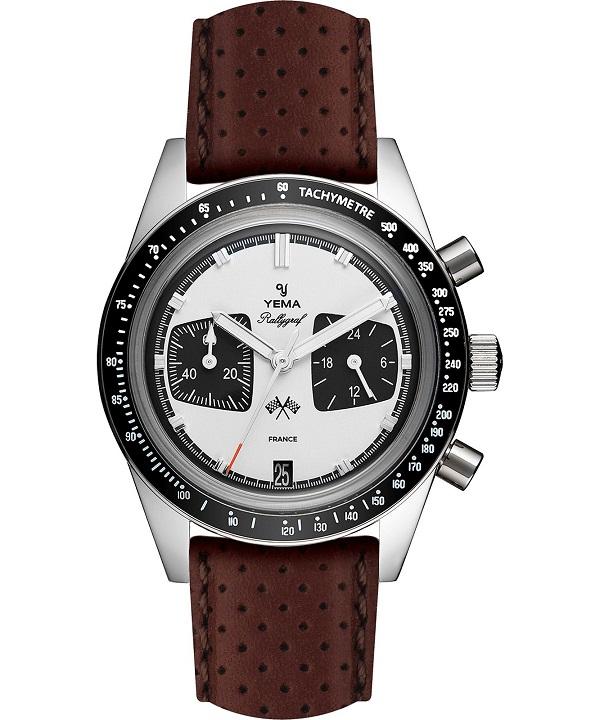 Zegarek męski Yema Rallygraf Panda Leather