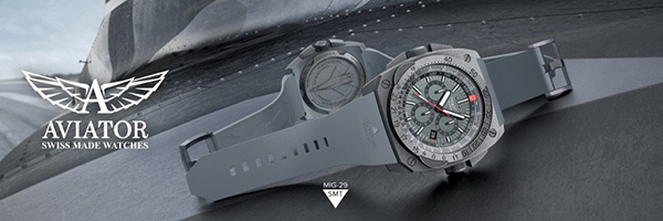 Zegarek Aviator Mig-29 baner