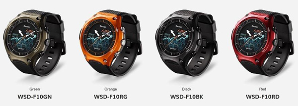 zegarki Casio WSD-F10