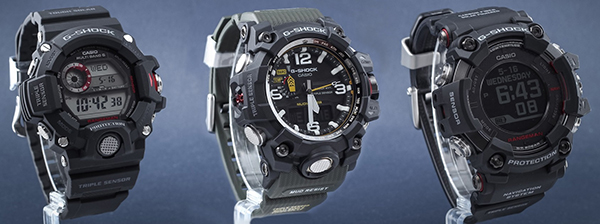 G-Shocki zdjęcia modeli