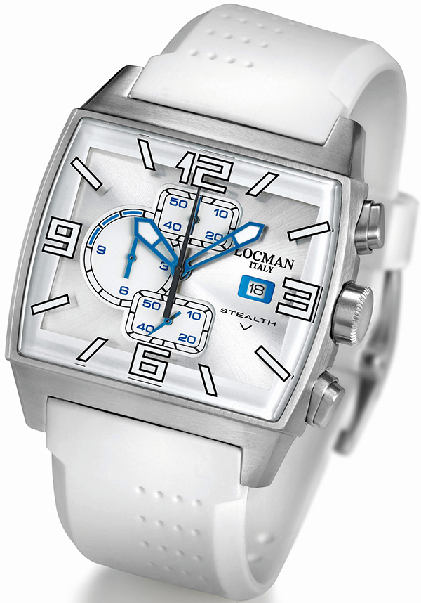 zegarek męski Locman Stealth GMT 030100WHFSK0SIW