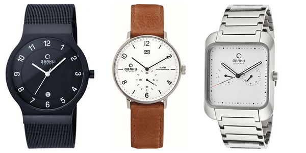 zegarki Obaku V133GBBMB1 / V190GDCWRZ / V145UCISC