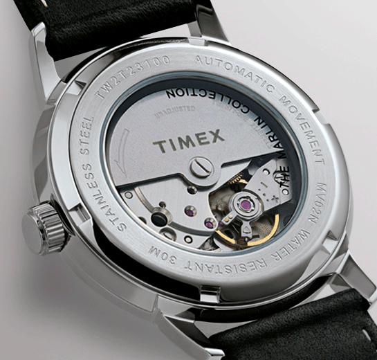Timex Marlin mechanizm gif