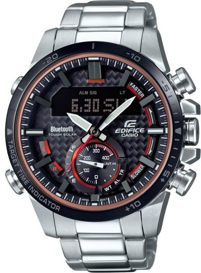 Edifice Premium Bluetooth Sync LCD