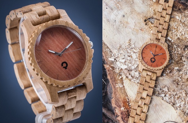 Zegarek Plantwear Urban Dąb kolaż
