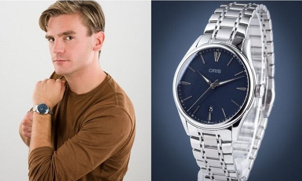 zegarek męski Oris Artelier 01-733-7721-4055-07-8-21-88 kolaż
