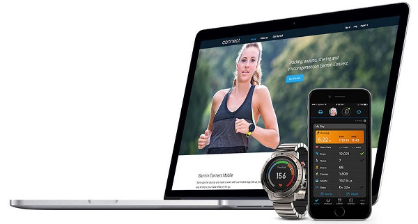 Garmin połączenie z komputerem