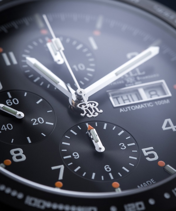 zegarek męski Ball Fireman Storm Chaser Chronograph Automatic Limited Edition cm2192c-l6j-bk tarcza
