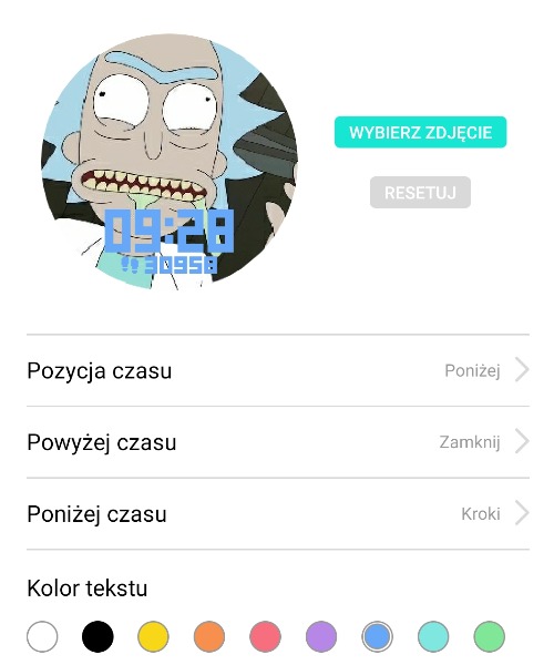 Garett Smartwatch Gym aplikacja zmiana tarczy