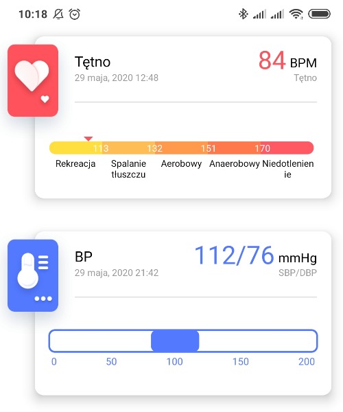 Garett Smartwatch Gym aplikacja na smartfon da fit