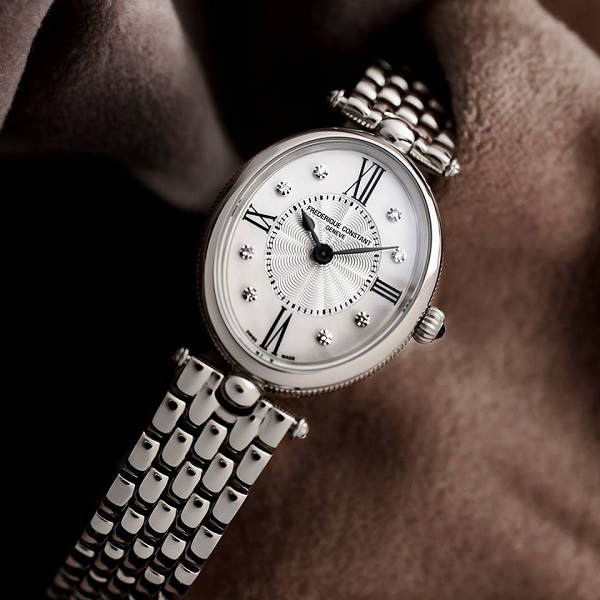Zegarek damski Frederique Constant Art Deco szwajcarski