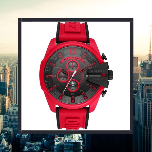 Zegarek Diesel Mega Chief Chronograph DZ4526