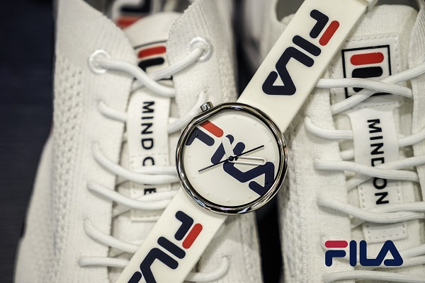 buty Fila i zegarek Fila