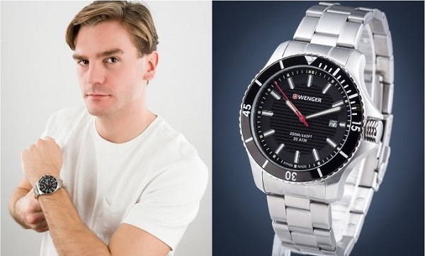 zegarek męski Wenger Seaforce 01-0641-118 kolaż
