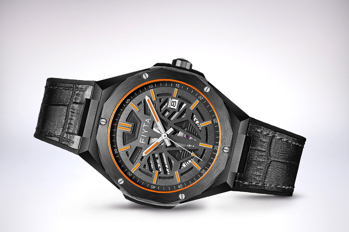 Zegarek Fiyta Extreme Open Heart Automatic
