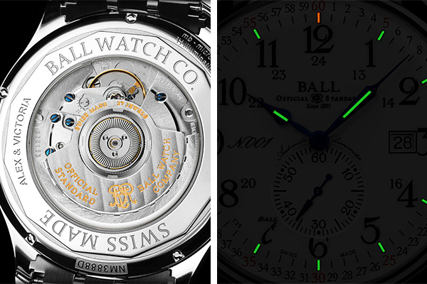 Limitacja Ball Trainmaster Standard Time COSC Chronometer
