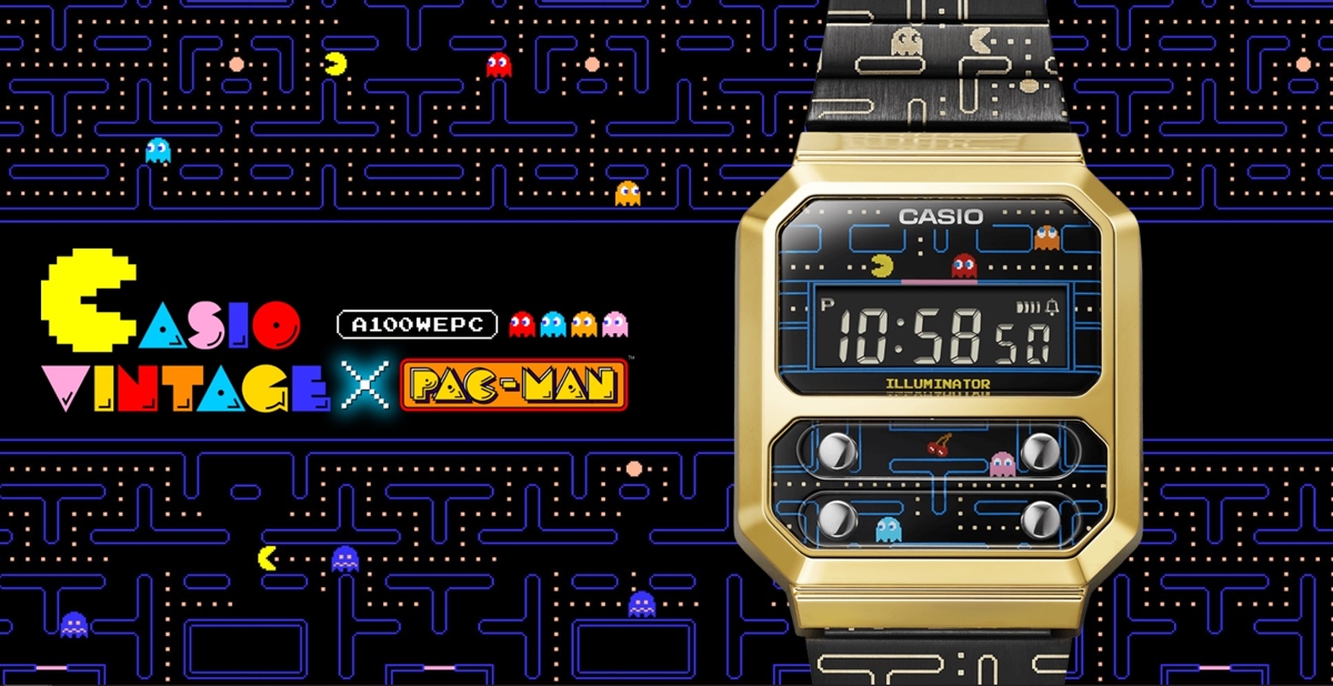 Zegarek Casio Pac-Man A100WEPC-1BER