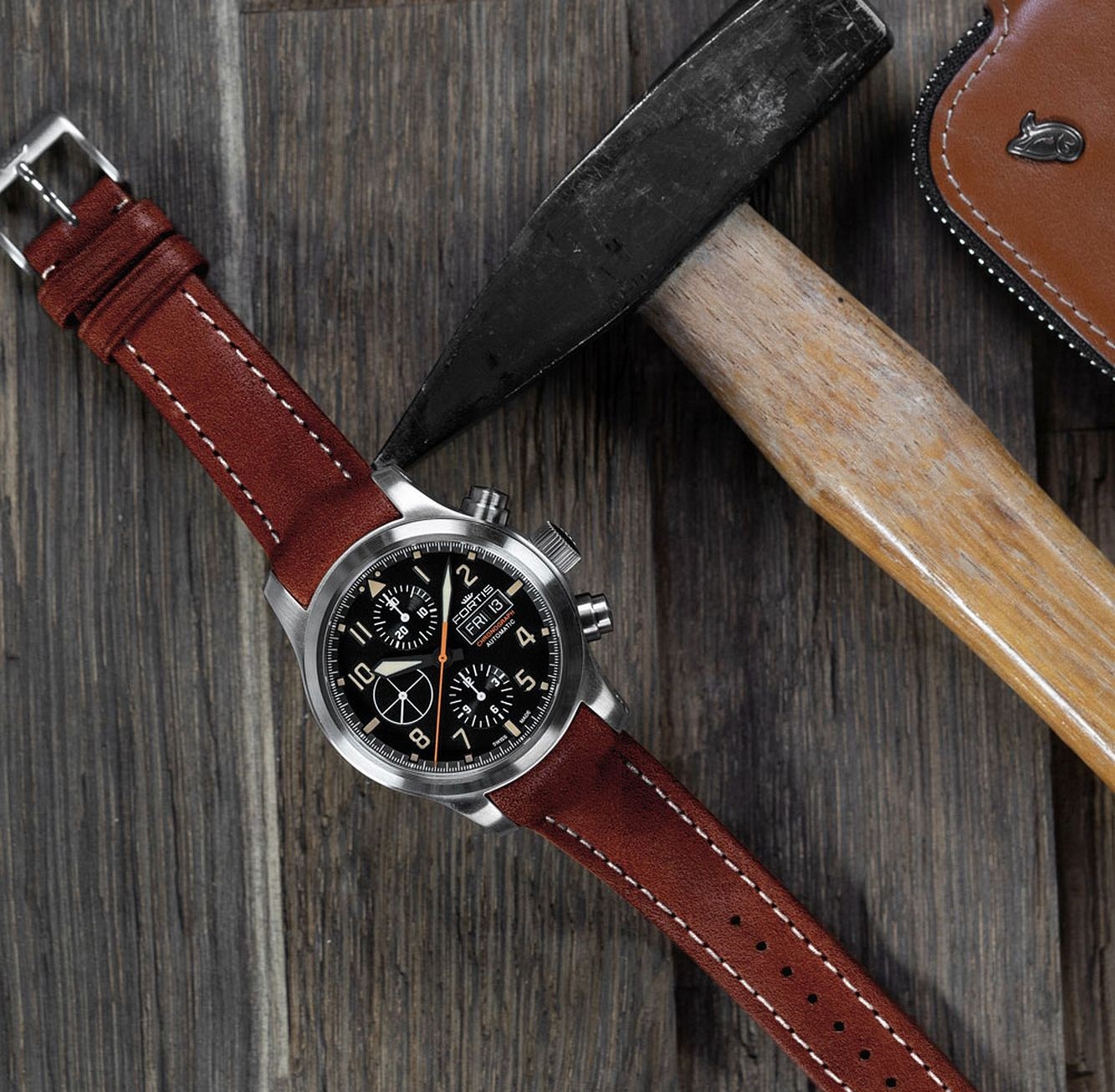 Fortis Aeromaster Old Radium Chronograph F4040001