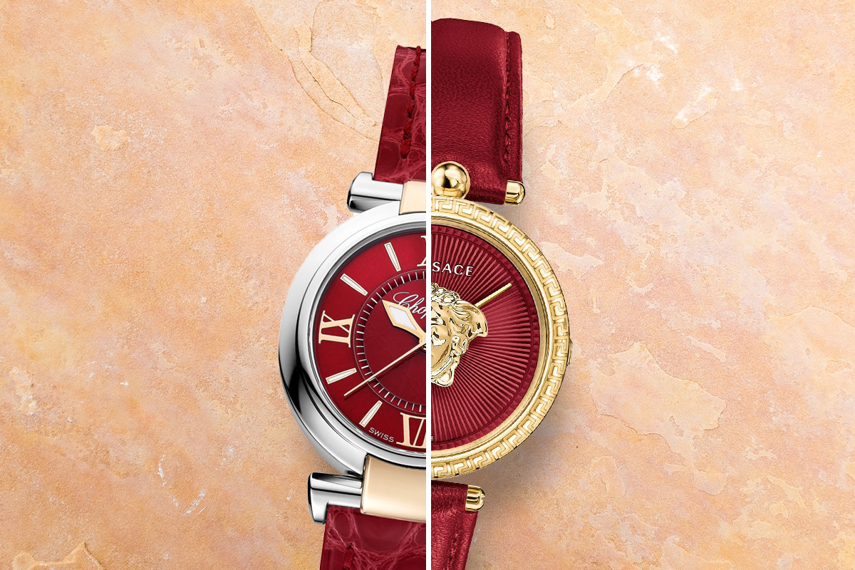 Zegarek damski Versace Palazzo vs. Chopard Imperiale alternatywa