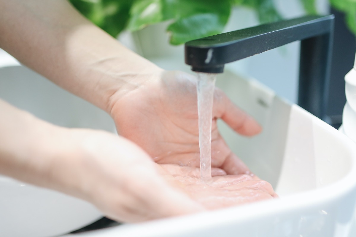 Higiena nadgarstka mycie rąk