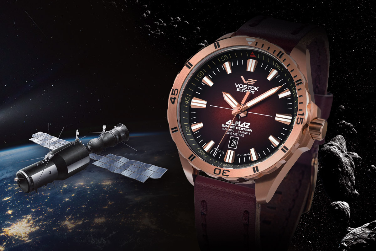 Vostok Europe Almaz Space Station Limited Edition NH35A-320B679