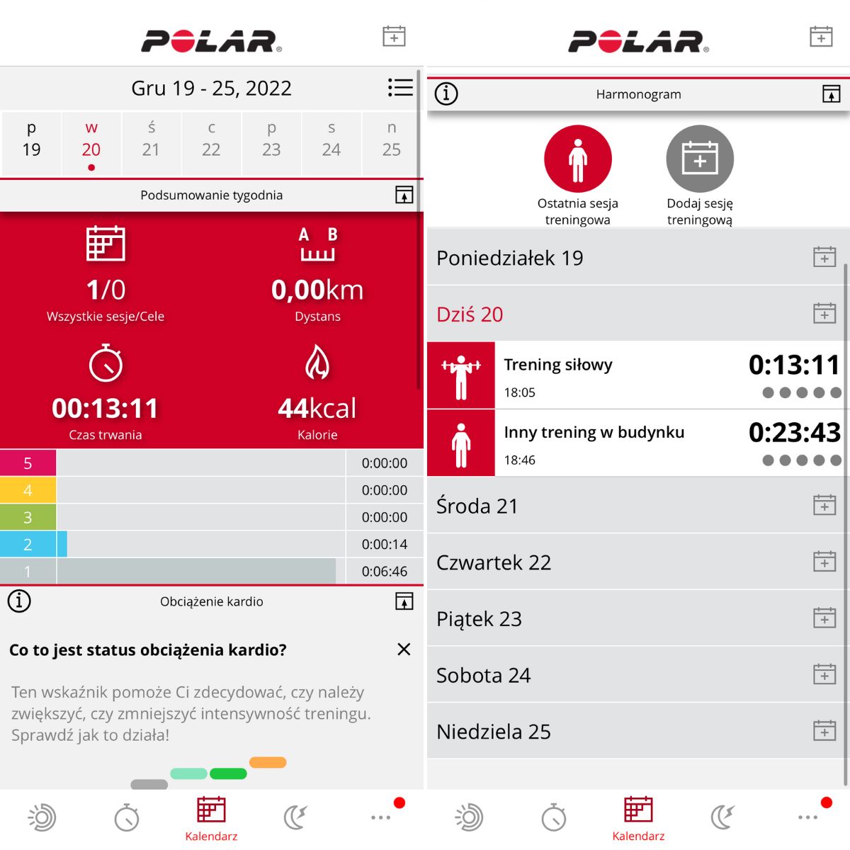 aplikacja Polar recenzja
