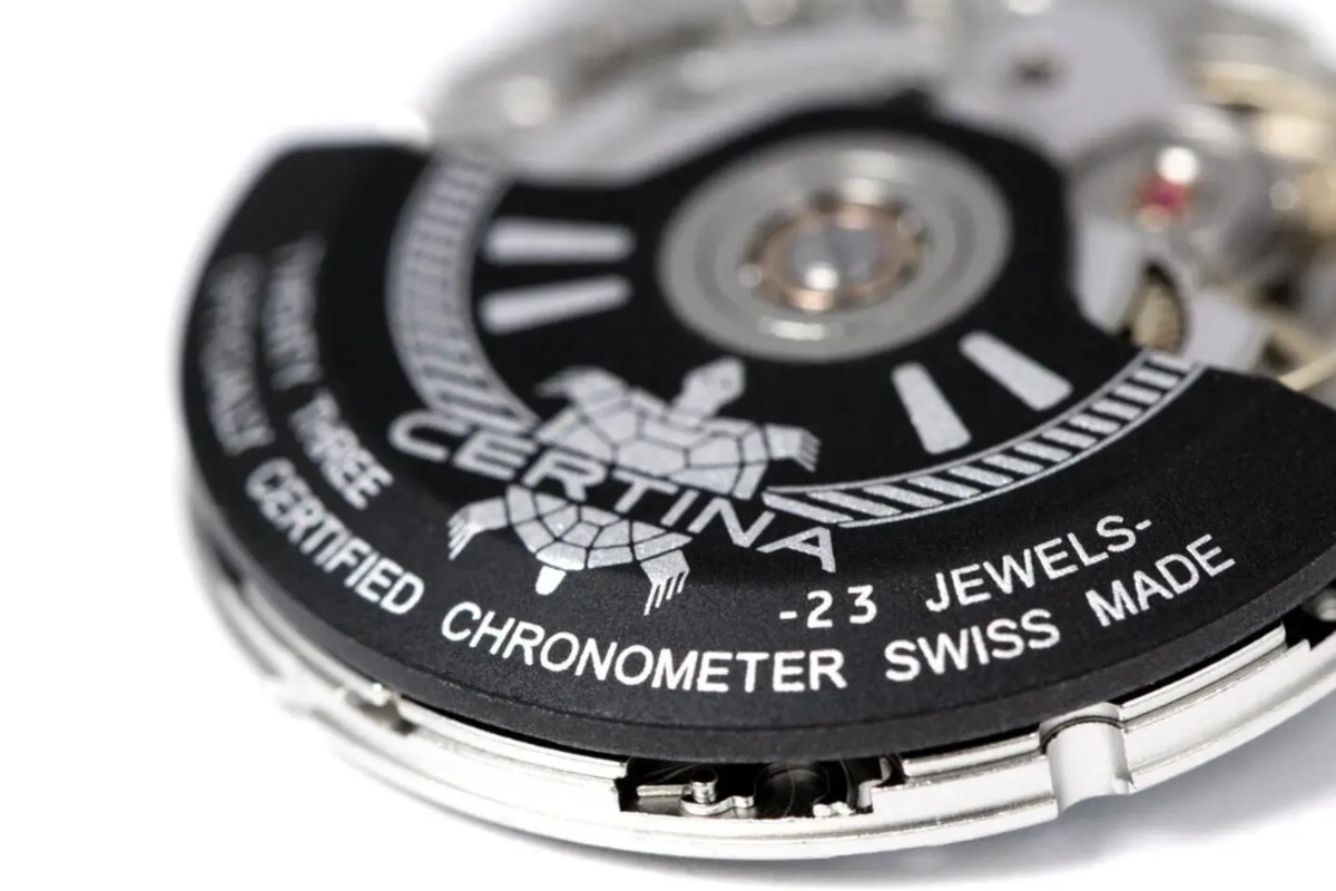 Chronometr Certina COSC mechanizm automatyczny