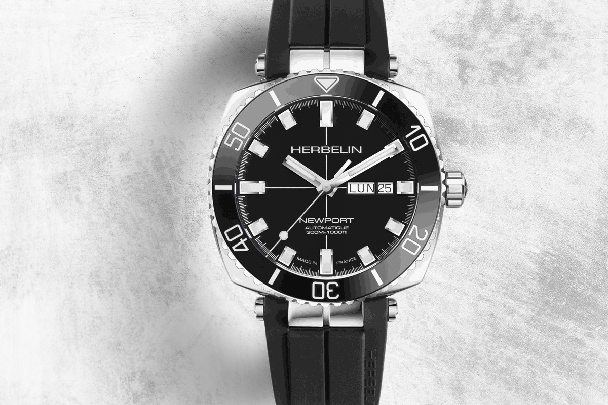 Zegarek dla nurków diver Herbelin Newport Diver Automatic