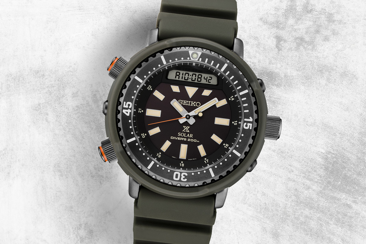 Zegarek dla nurków diver Seiko Prospex Arnie Diver Solar