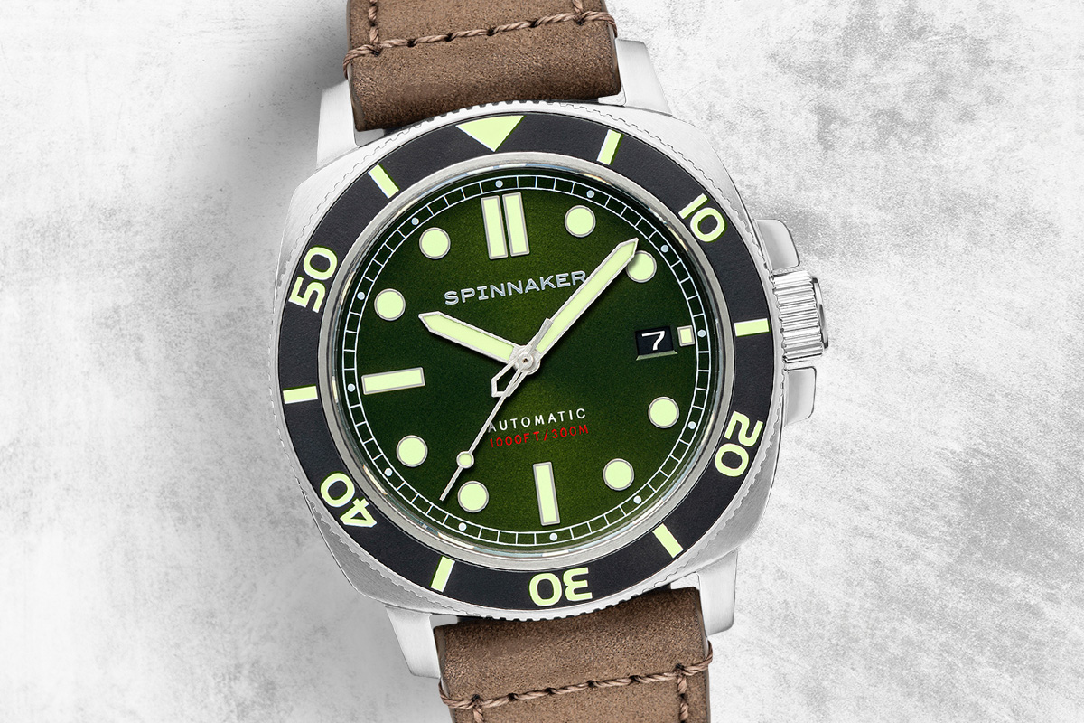 Zegarek dla nurków diver Spinnaker Hull Diver