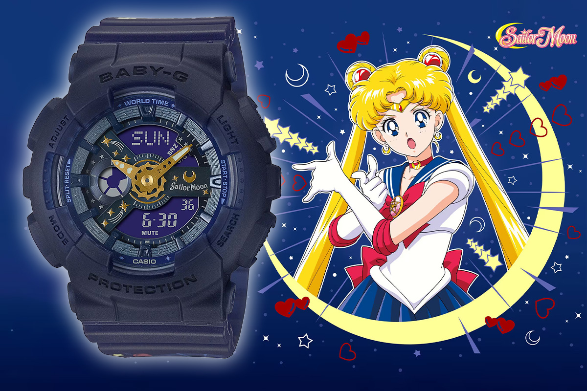 Zegarek Baby-G Sailor Moon BA-110XSM-2AER
