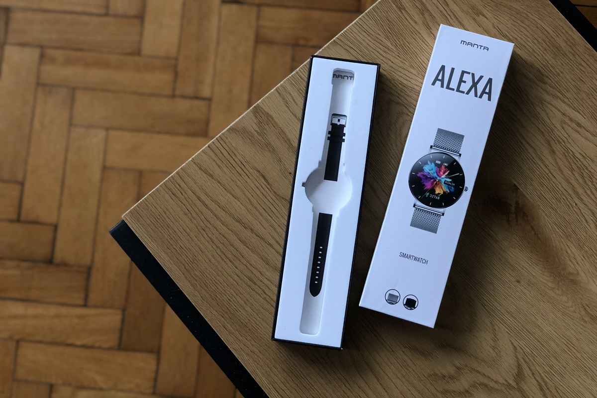 Smartwatch Manta Alexa pudełko