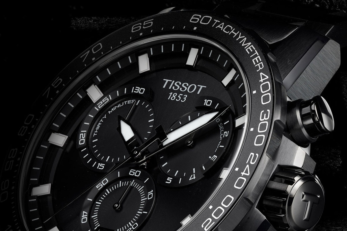 Funkcja tachymetru w zegarku Tissot