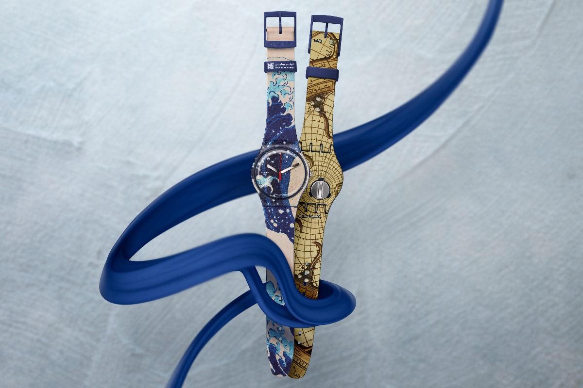 Zegarek Swatch The Great Wave by Hokusai & Astrolable