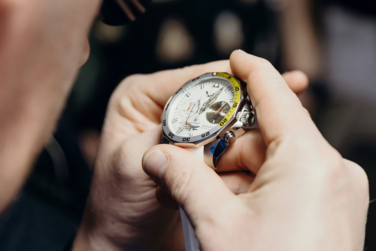 Prezentacja limitowanego zegarka z kolekcji Mazury - zwiedzanie siedziby marki Vostok Europe