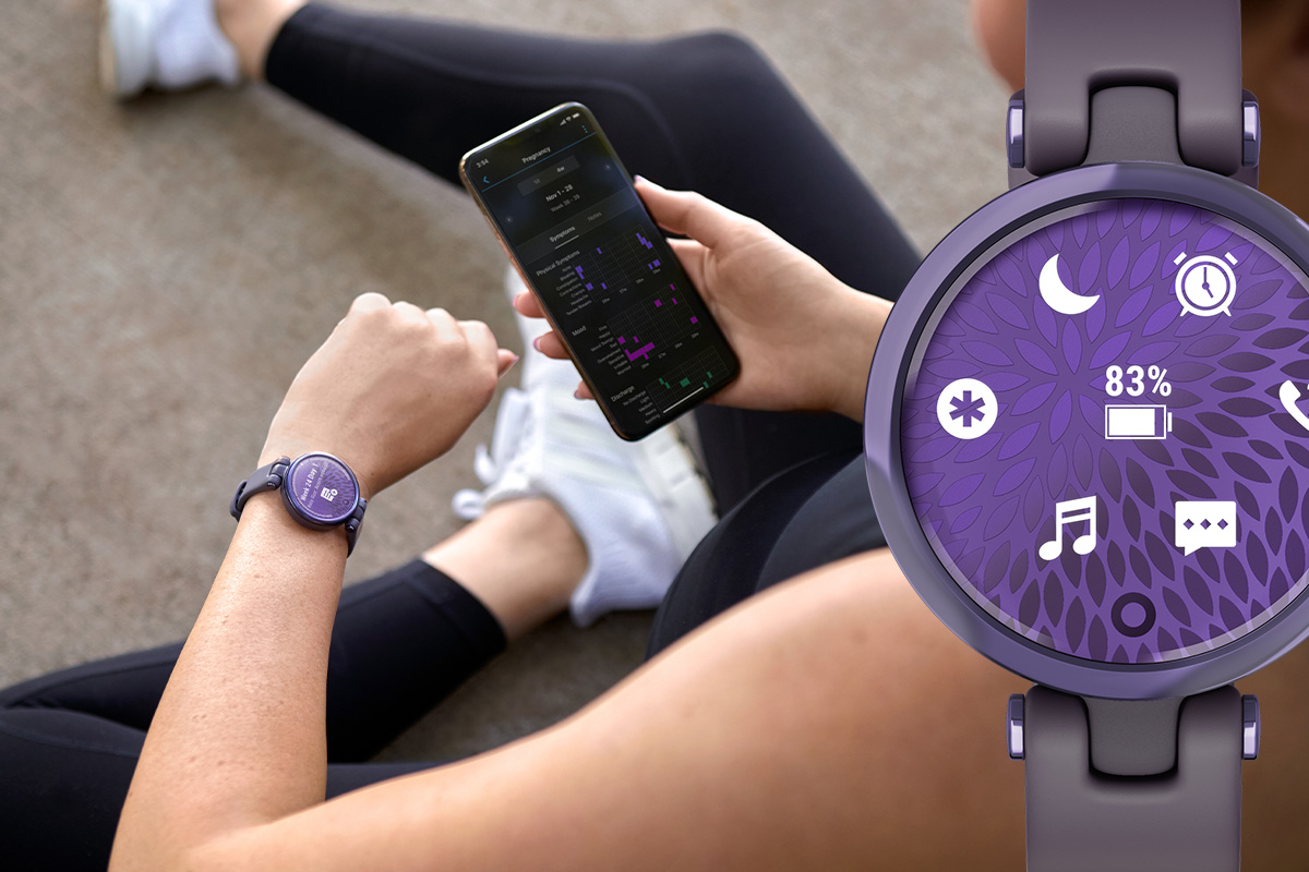 Funkcje fitness w zegarku Garmin