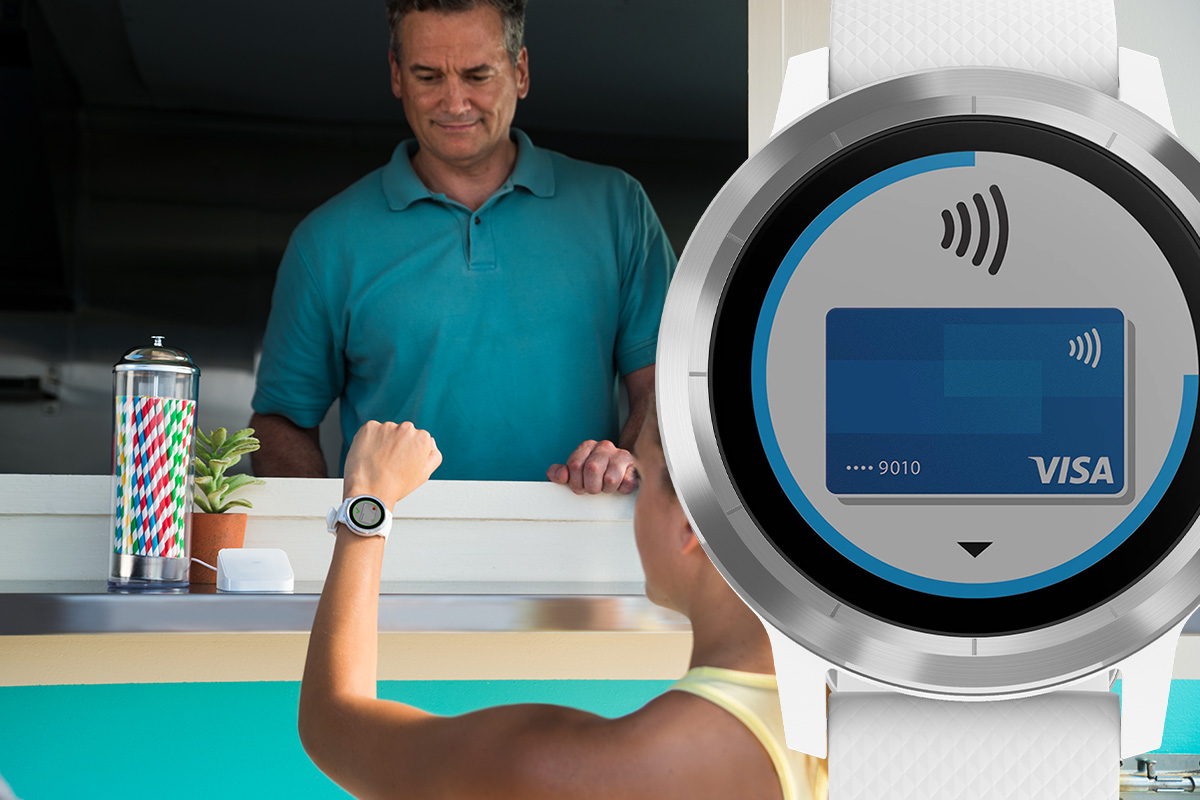 Płatności zbliżeniowe z zegarkiem Garmin