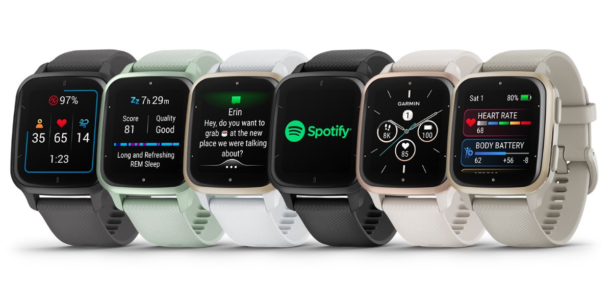 Zegarki Garmin Venu Sq i Sq Music Warianty
