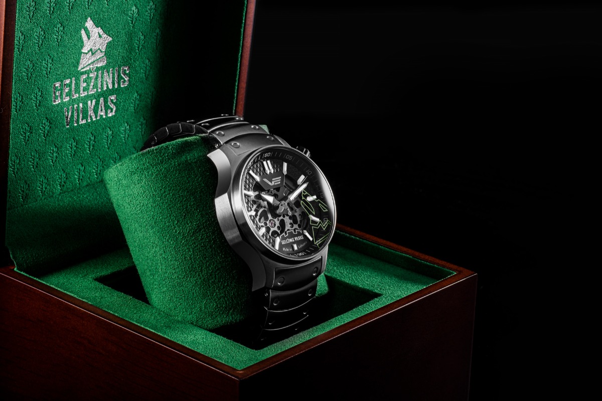 Limitowany zegarek Geležinis Vilkas Automatic Limited Edition
