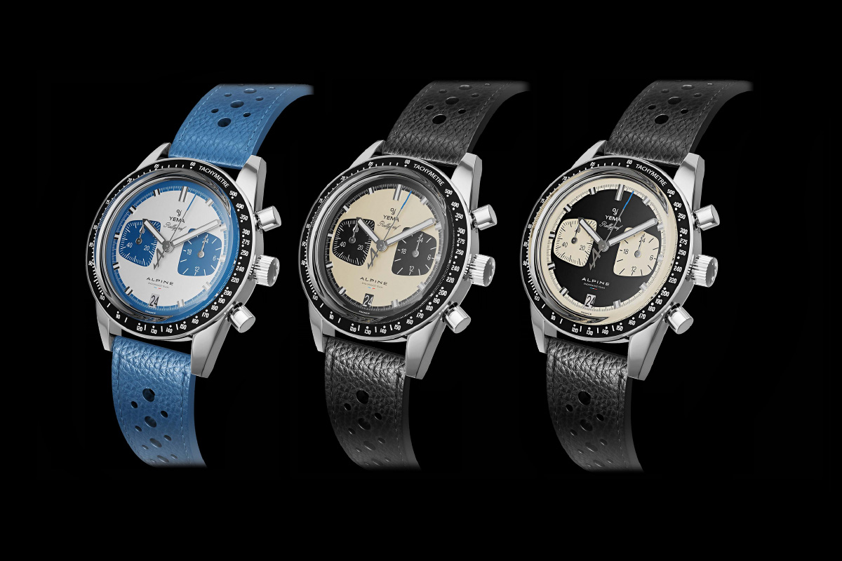 Nowe modele zegarków YEMA efektem partnerstwa z ALPINE Endurance Team |  Zegarownia.pl Blog