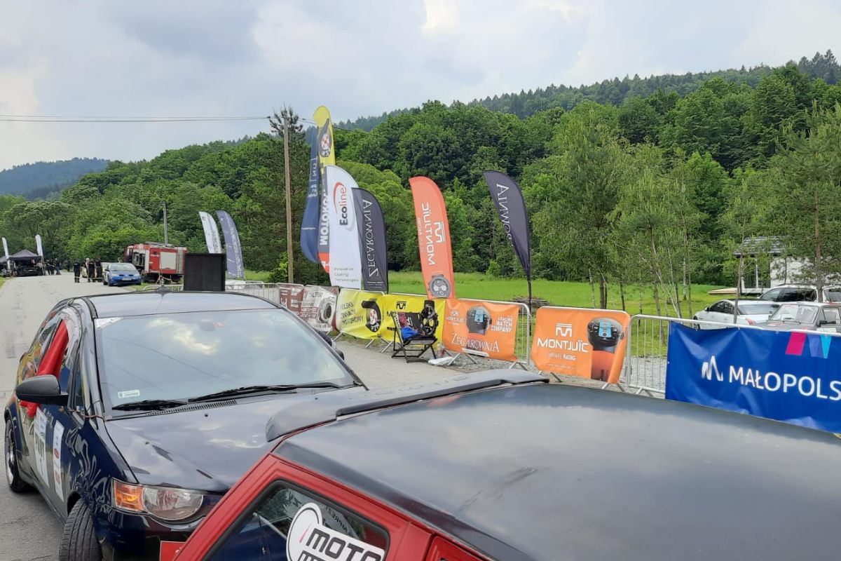trasa wyścigu górskiego Magura Małastowska