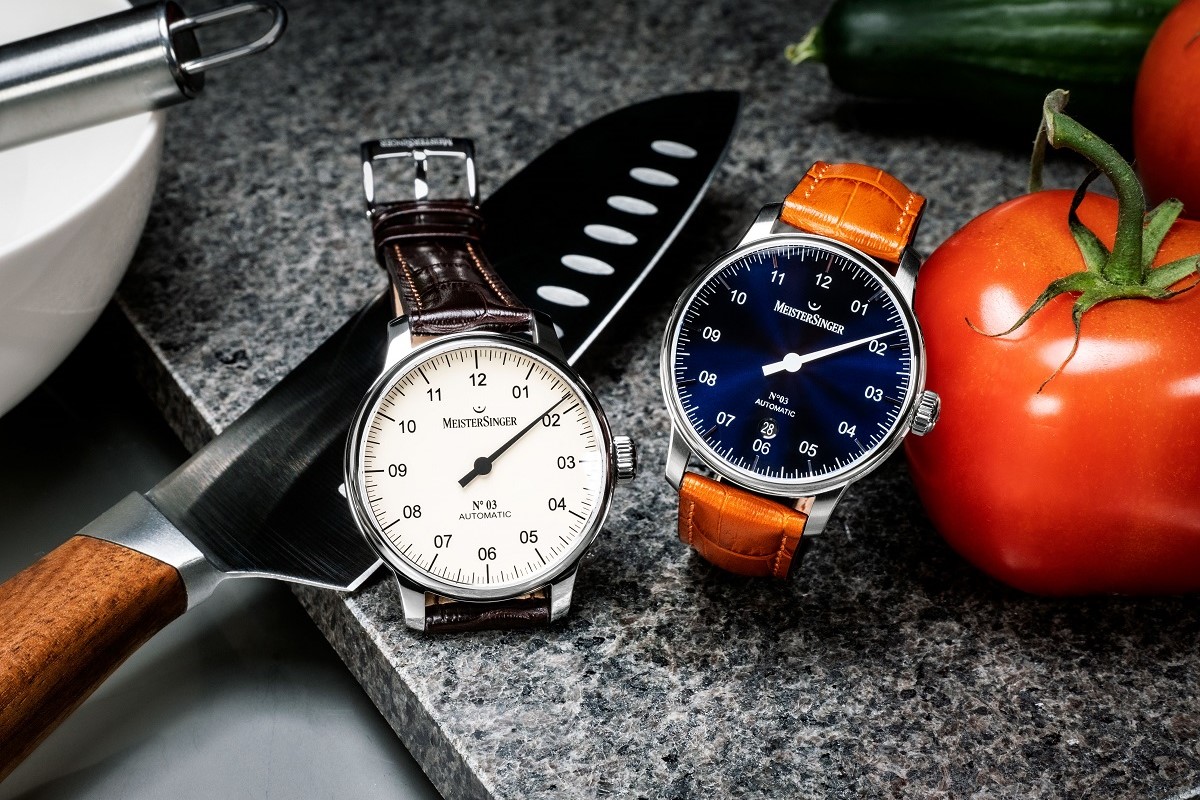 Zegarek MeisterSinger N03 Automatic z nagrodą GOOD Design Award 2007