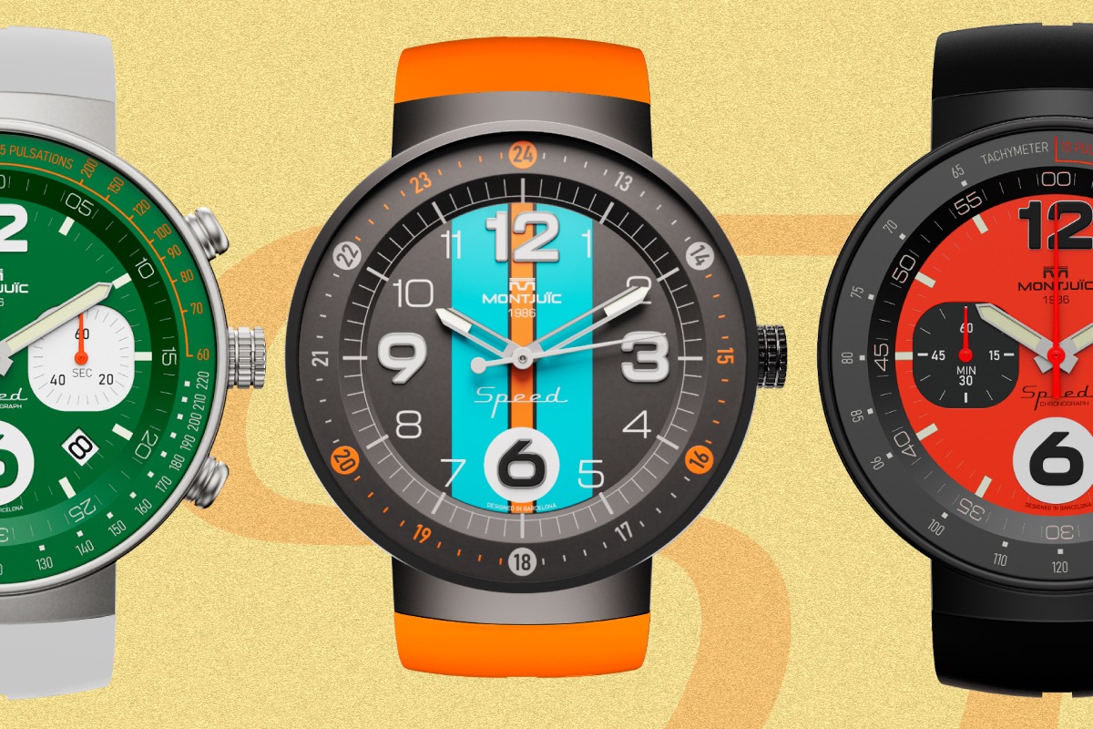 zegarki marki Montjuic z kolekcji speed