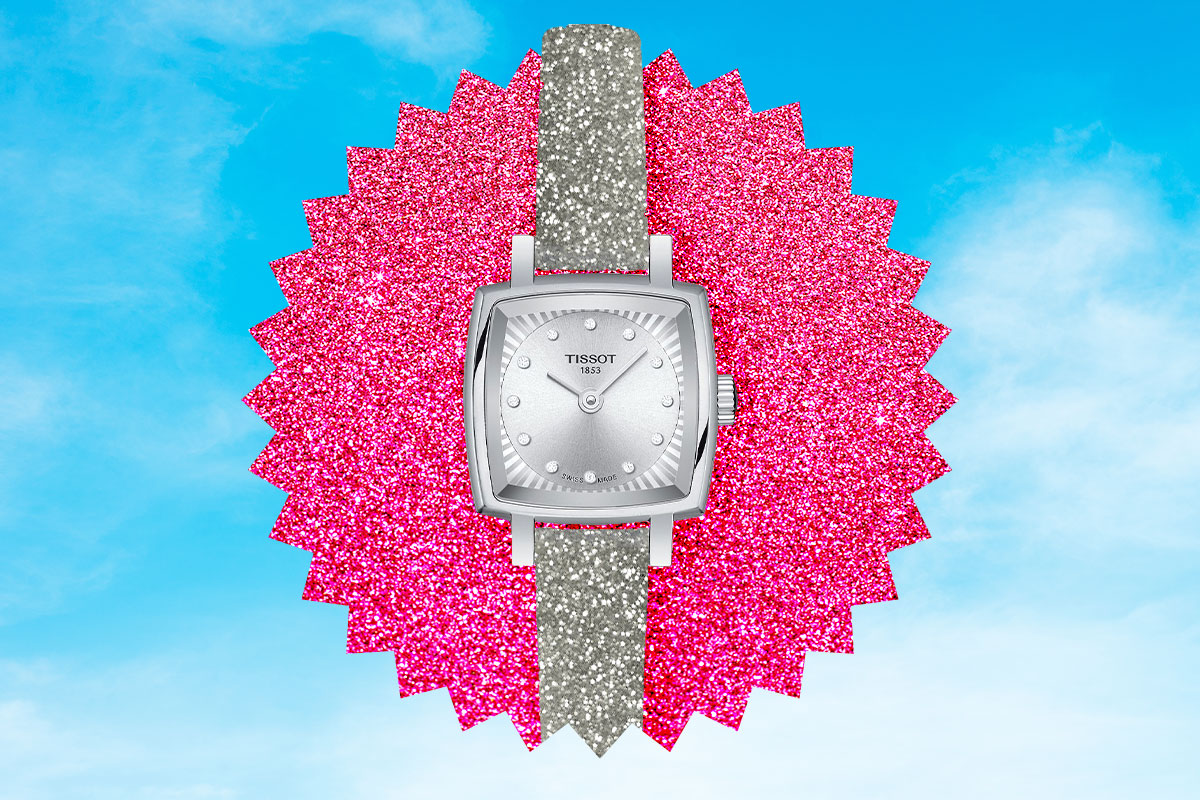 Zegarek damski Tissot Lovely Square Festive KIT Diamonds T058.109.17.036.02